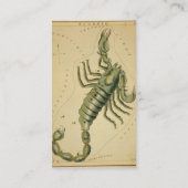 Carte de visite Scorpio (Dos)