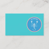 Carte de visite Scorpio (Devant)