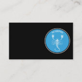 Carte de visite Scorpio (Devant)