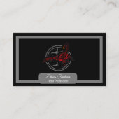 Carte De Visite Scorpion rouge (Devant)