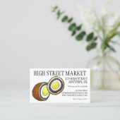 Carte De Visite Scotch Egg Royaume-Uni British Food Yorkshire Angl (Debout devant)