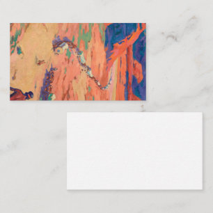 Carte De Visite Scouter les intrus par Maynard Dixon