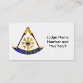 Carte De Visite SCpastmasterGold, nom, adresse 1, adresse 2, C… (Dos)