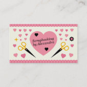 Carte De Visite Scrapbooking (Devant)