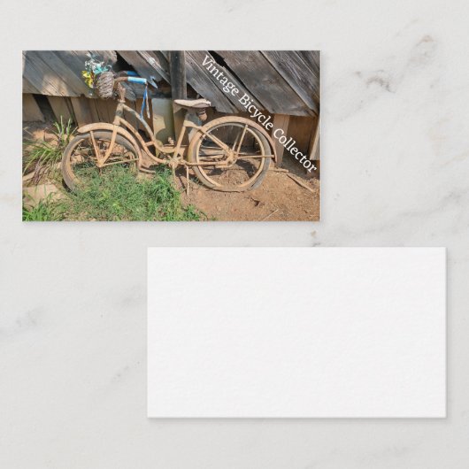 Carte De Visite Scrapper (Devant / Derrière)