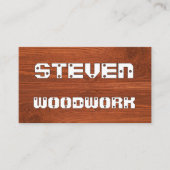 Carte De Visite Screwed In Panel Your Name (Devant)