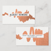 Carte De Visite Scribble artistique (Devant / Derrière)