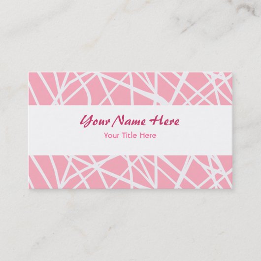 Carte De Visite Scribbles (Devant)