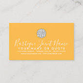Carte De Visite script barbecue (Dos)