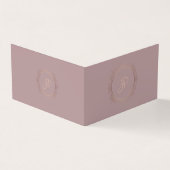 Carte De Visite Script Calligraphié Moderne Élégant Modèle tendanc (Extérieur)