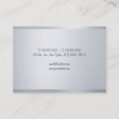 Carte De Visite Script de calligraphie moderne Modèle d'apparence  (Dos)