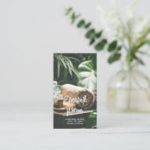 Carte De Visite Script de massage de salon (Debout devant)