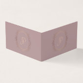 Carte De Visite Script manuscrit Modern Elite Design Modèle (Extérieur)