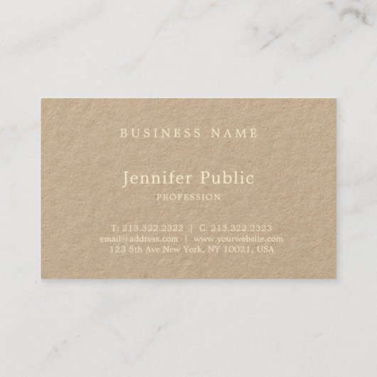 Carte De Visite Script manuscrit sophistiqué Attrayant unique (Dos)