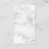 Carte De Visite Script Monogram Kiss Stain Marque (Dos)