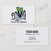 Carte De Visite Scuba (Devant / Derrière)