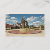 Carte De Visite Sculpture Taking Flight (Dos)