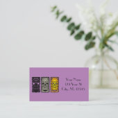 Carte De Visite Sculptures Triple Tiki Thunder_Cove (Debout devant)