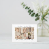 Carte De Visite Se souvenir d'une vie moderne simple 4 photo Colla (Debout devant)