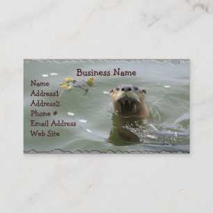 Carte de visite Sea Otter