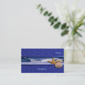 Carte de visite Sea Shells (Debout devant)