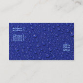 Carte de visite Sea Shells (Dos)