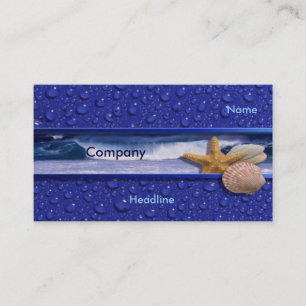 Carte de visite Sea Shells