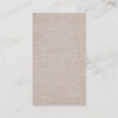 Carte de visite Seamstress (Dos)