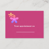 Carte de visite Seamstress (Dos)