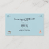 Carte De Visite Seamstress & Alterations Services (Dos)