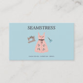 Carte De Visite Seamstress & Alterations Services (Devant)