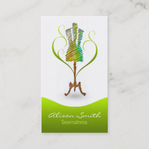 Carte De Visite Seamstress business card