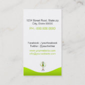 Carte De Visite Seamstress business card (Dos)