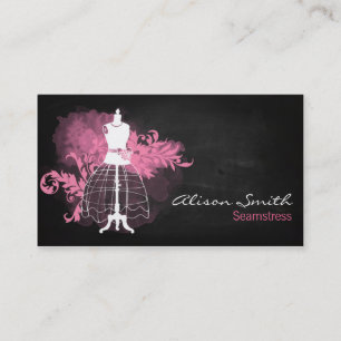 Carte De Visite Seamstress business card