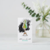Carte De Visite Seamstress business card (Debout devant)