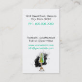 Carte De Visite Seamstress business card (Dos)