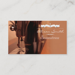 Carte De Visite Seamstress Business Card