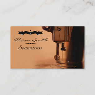 Carte De Visite Seamstress Business Card