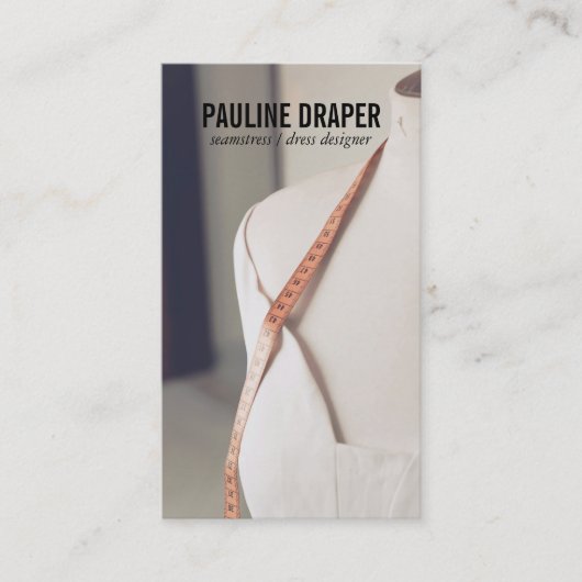 Carte De Visite Seamstress | Sur mesure (Devant)
