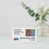Carte de visite : Seamstress, Tailor (Debout devant)