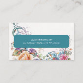 Carte De Visite Seamstress Tailoring business card  (Dos)