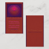 Carte De Visite Seat de l'âme (Devant / Derrière)