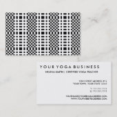 Carte De Visite Secession élégante de Vienne de style de Josef (Devant / Derrière)