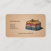 Carte De Visite Second-Hand Clothes (Dos)