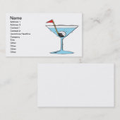 Carte De Visite Secoué non remué (Devant / Derrière)