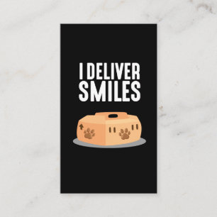 Carte De Visite Secourt d'adoption d'un refuge pour animaux Boîte