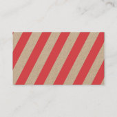 Carte De Visite Secourt de chien (Dos)