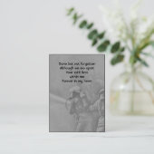 Carte De Visite Secourt de pompier de pompiers (Debout devant)