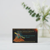 Carte De Visite Secrets anciens THOTH 3D Egyptian Scifi MUSEUM (Debout devant)
