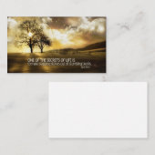 Carte De Visite Secrets de la vie (Devant / Derrière)